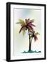 Tropical Palms 3-Renel Peters-Framed Art Print