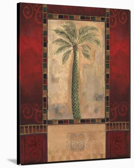 Tropical Palms III-Louise Montillio-Stretched Canvas