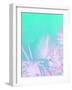 Tropical Paradise - Aqua and Pink-Dominique Vari-Framed Art Print