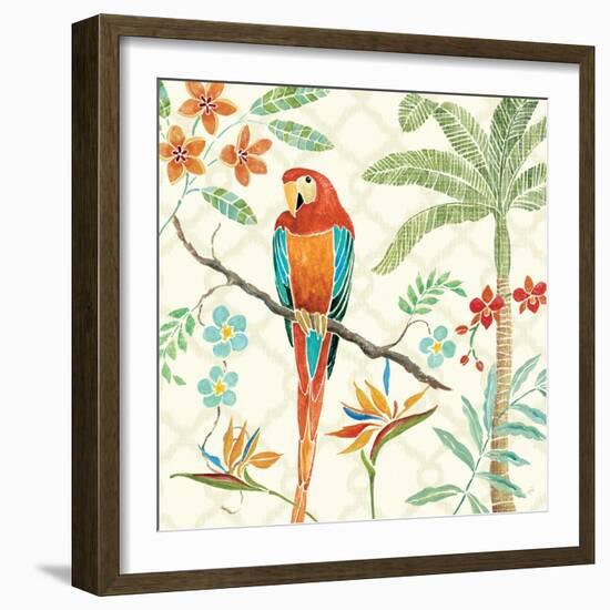 Tropical Paradise II-Daphne Brissonnet-Framed Art Print