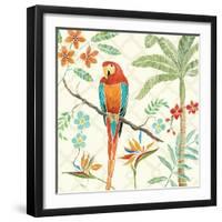 Tropical Paradise II-Daphne Brissonnet-Framed Art Print