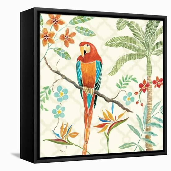 Tropical Paradise II-Daphne Brissonnet-Framed Stretched Canvas