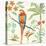 Tropical Paradise II-Daphne Brissonnet-Stretched Canvas