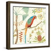 Tropical Paradise III-Daphne Brissonnet-Framed Art Print