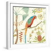 Tropical Paradise III-Daphne Brissonnet-Framed Art Print