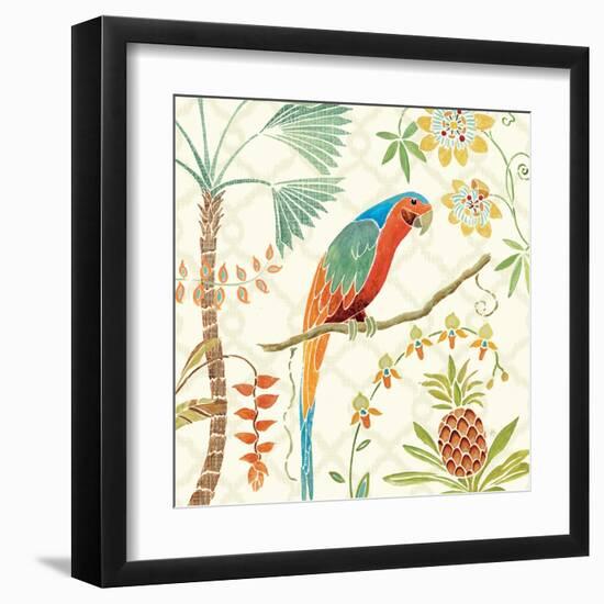 Tropical Paradise III-Daphne Brissonnet-Framed Art Print