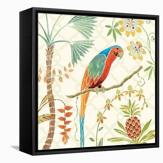 Tropical Paradise III-Daphne Brissonnet-Framed Stretched Canvas