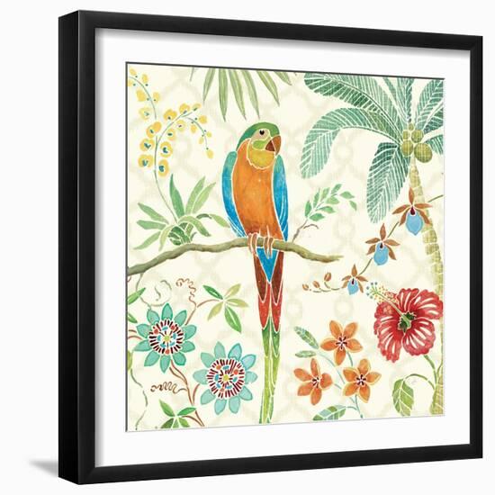 Tropical Paradise IV-Daphne Brissonnet-Framed Art Print