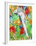 Tropical Paradise Parrot 2-Mary Escobedo-Framed Art Print