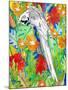 Tropical Paradise Parrot 2-Mary Escobedo-Mounted Art Print