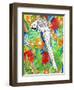 Tropical Paradise Parrot 2-Mary Escobedo-Framed Art Print