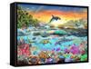 Tropical Paradise-Adrian Chesterman-Framed Stretched Canvas