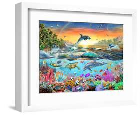 Tropical Paradise-Adrian Chesterman-Framed Art Print