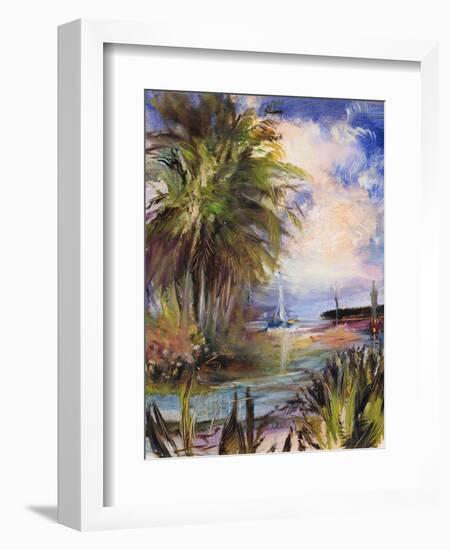 Tropical Paradise-Mary Dulon-Framed Giclee Print