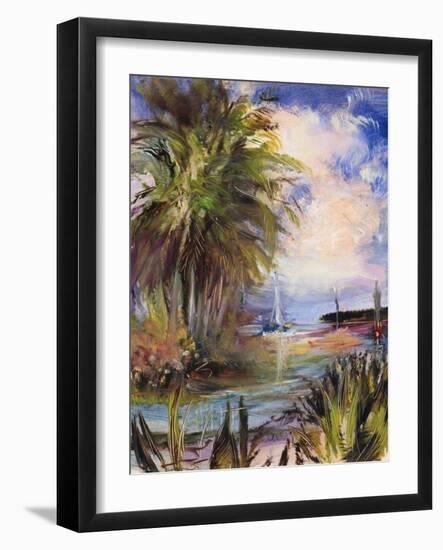 Tropical Paradise-Mary Dulon-Framed Giclee Print