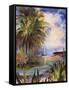 Tropical Paradise-Mary Dulon-Framed Stretched Canvas