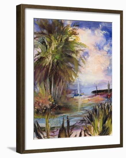 Tropical Paradise-Mary Dulon-Framed Giclee Print