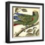 Tropical Parrot I-Martinet-Framed Art Print