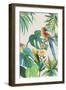 Tropical Parrot II-Aimee Wilson-Framed Art Print