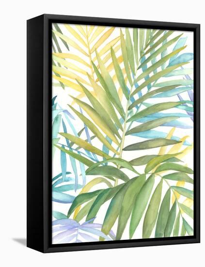 Tropical Pattern I-Megan Meagher-Framed Stretched Canvas