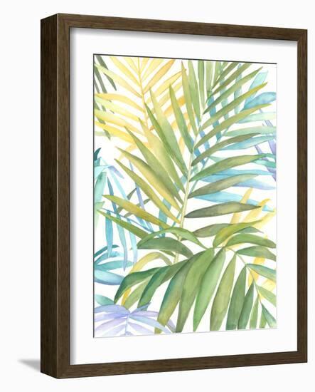 Tropical Pattern I-Megan Meagher-Framed Art Print