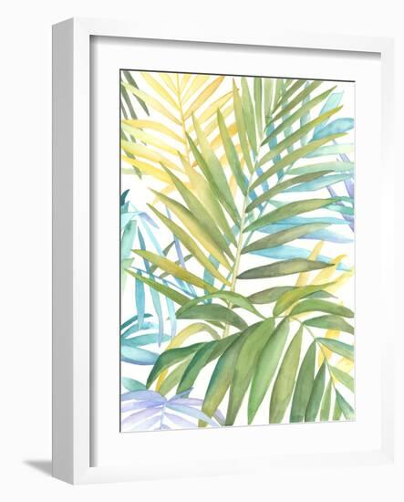 Tropical Pattern I-Megan Meagher-Framed Art Print