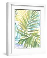 Tropical Pattern I-Megan Meagher-Framed Art Print