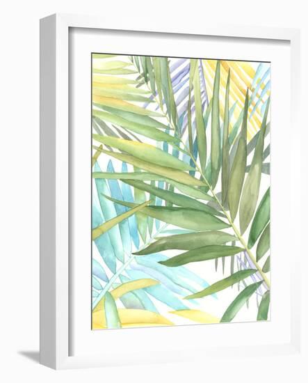 Tropical Pattern II-Megan Meagher-Framed Art Print