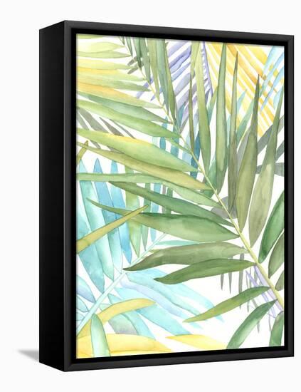 Tropical Pattern II-Megan Meagher-Framed Stretched Canvas