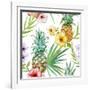 Tropical Pattern-Zenina-Framed Art Print