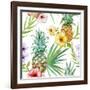 Tropical Pattern-Zenina-Framed Art Print