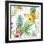 Tropical Pattern-Zenina-Framed Art Print