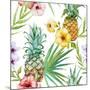 Tropical Pattern-Zenina-Mounted Art Print