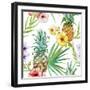 Tropical Pattern-Zenina-Framed Art Print