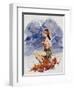 Tropical Popsy-David Wright-Framed Art Print