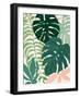 Tropical Puzzle II-Victoria Barnes-Framed Art Print