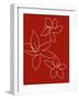 Tropical Red-Jan Weiss-Framed Art Print