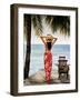 Tropical Resort I-Migdalia Arellano-Framed Art Print