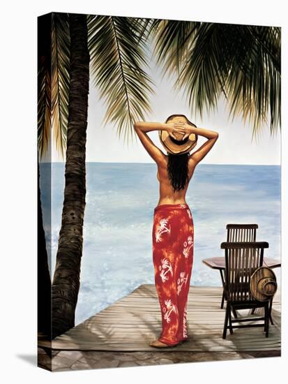 Tropical Resort I-Migdalia Arellano-Stretched Canvas