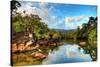 Tropical River Masoala-dennisvdw-Stretched Canvas