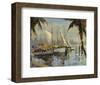 Tropical Sail-Enrique Bolo-Framed Art Print