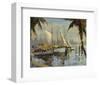 Tropical Sail-Enrique Bolo-Framed Art Print