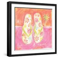 Tropical Sand-Lauren Hamilton-Framed Art Print