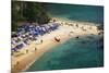 Tropical Sandy Beach and Calm Lagoon with Clear Blue Water. Pseudo Tilt Shift. Ya Nui Beach, Phuket-Dudarev Mikhail-Mounted Photographic Print