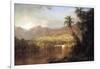 Tropical Scene-Frederic Edwin Church-Framed Art Print