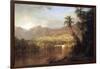 Tropical Scene-Frederic Edwin Church-Framed Art Print