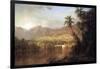 Tropical Scene-Frederic Edwin Church-Framed Art Print