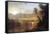 Tropical Scene-Frederic Edwin Church-Framed Stretched Canvas