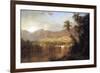 Tropical Scene-Frederic Edwin Church-Framed Art Print