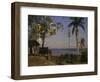 Tropical Scene-Albert Bierstadt-Framed Giclee Print